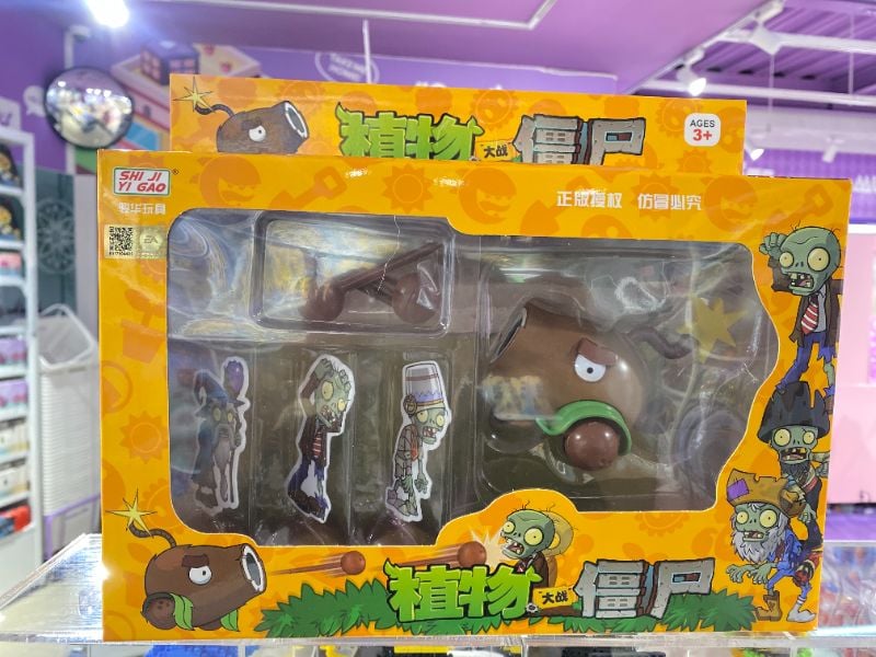 Mainan Tanaman vs Zombi-Meriam+Kelapa