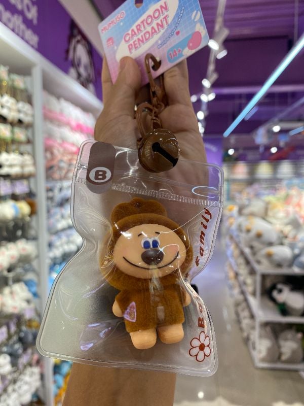 Gantungan Kunci Beruang Begel Lucu