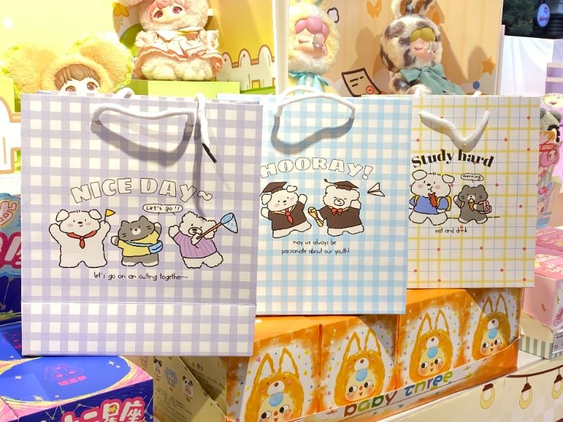 Tas Seri Animal Crossing Berbulu (4 Varian Campuran)