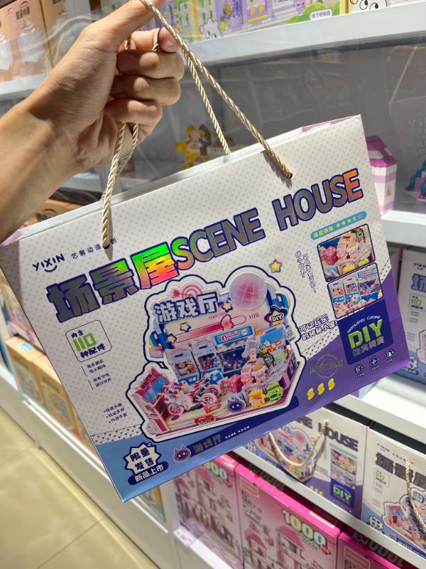 Set Mainan Bangunan DIY (Ruang Bermain/CJW-37)