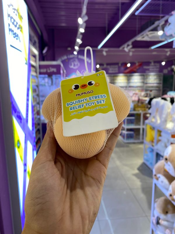 Mainan Squishy penghilang stres(Telur Kemasan 5 pcs)