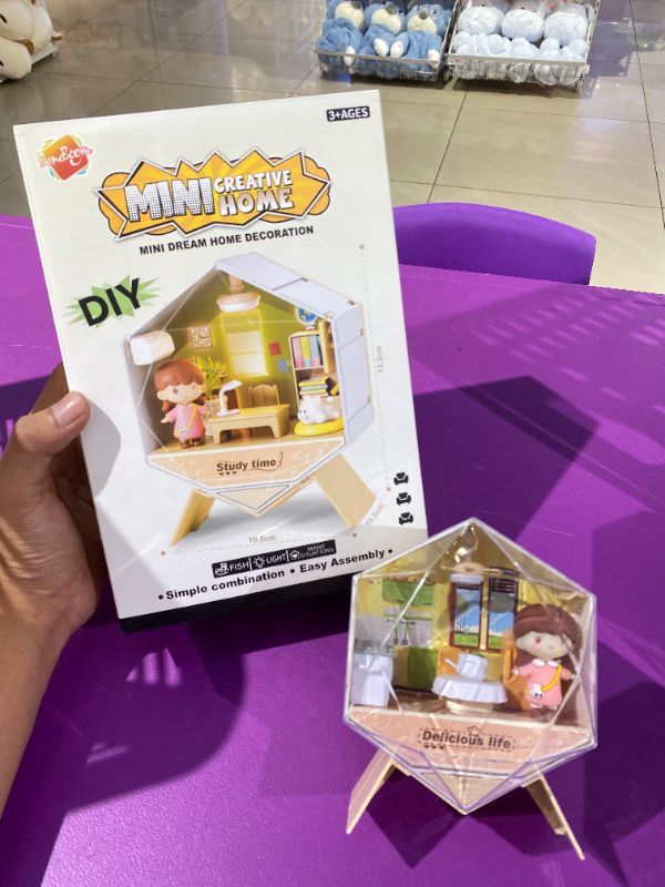 Set Bangunan DIY Pemimpi Kecil (Kamar Mandi)