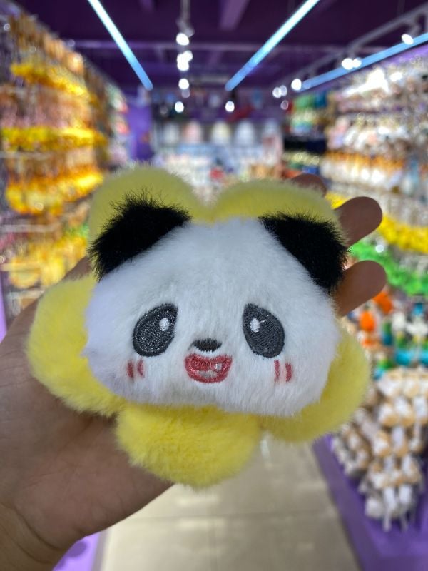 Mainan liontin gantungan panda bunga (5 model campur)