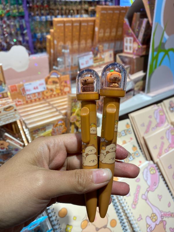 Pena Dekorasi - Aktivitas Harian Kapibara Oren