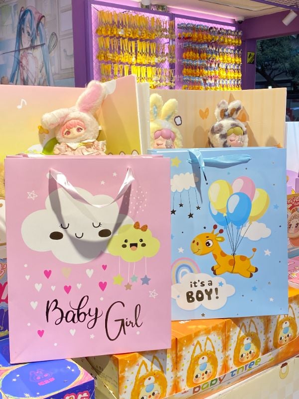 Tas kado bintang awan Baby M (campuran dua jenis)