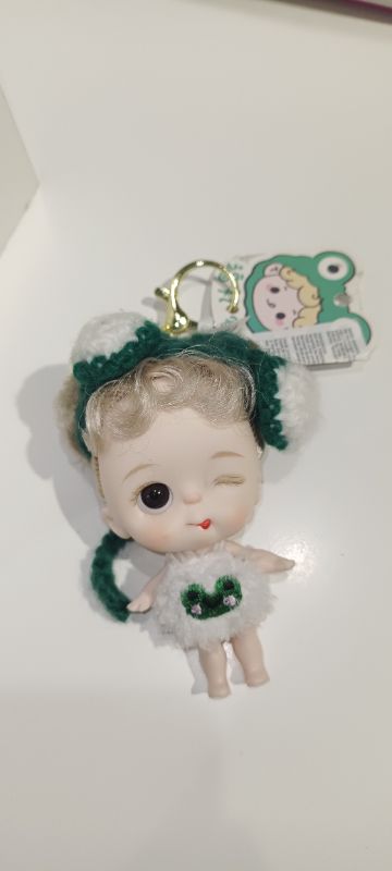 Set Gantungan kunci boneka rajut ( 4 model campur)