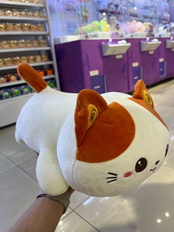 Boneka plush kucing kuning-45CM