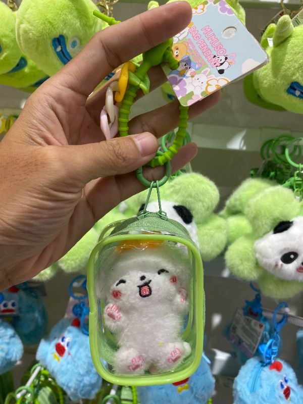 Liontin Gantungan Tas (Hewan Kartun dalam Kotak)