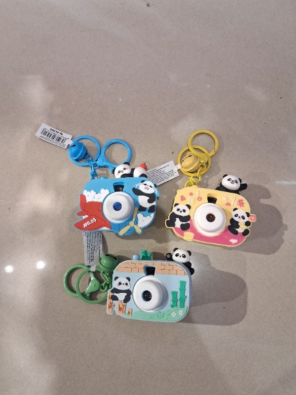 Gantungan Kunci Berbentuk Kamera (Panda Lucu)