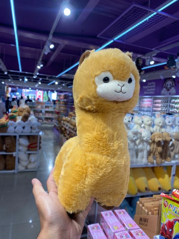 Mainan Boneka Plush 30 cm (Alpaka Coklat)