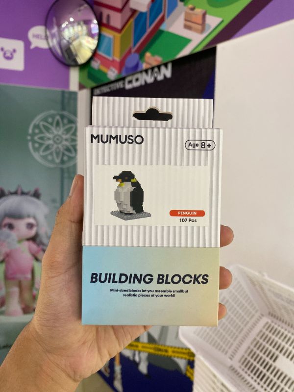 Mainan blok bangunan (Penguin/107 Pcs)