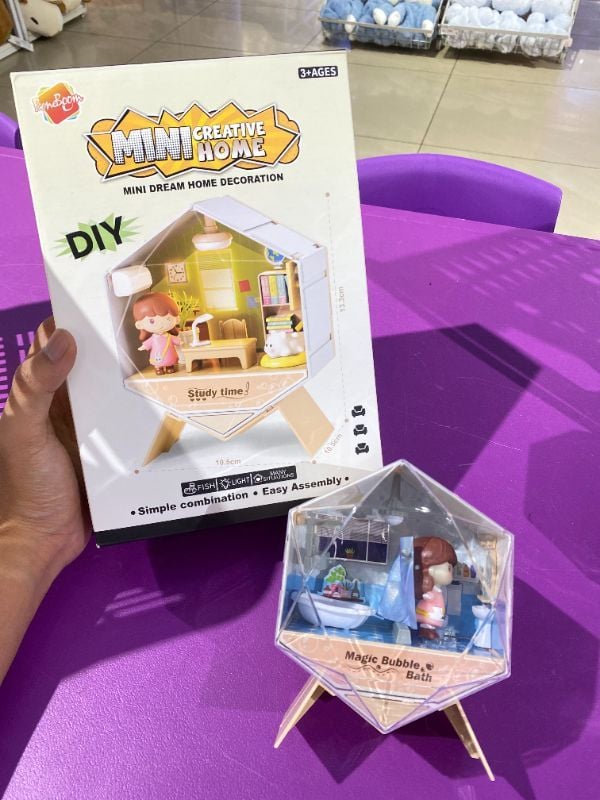 Set Bangunan DIY Pemimpi Kecil (Ruang Makan)