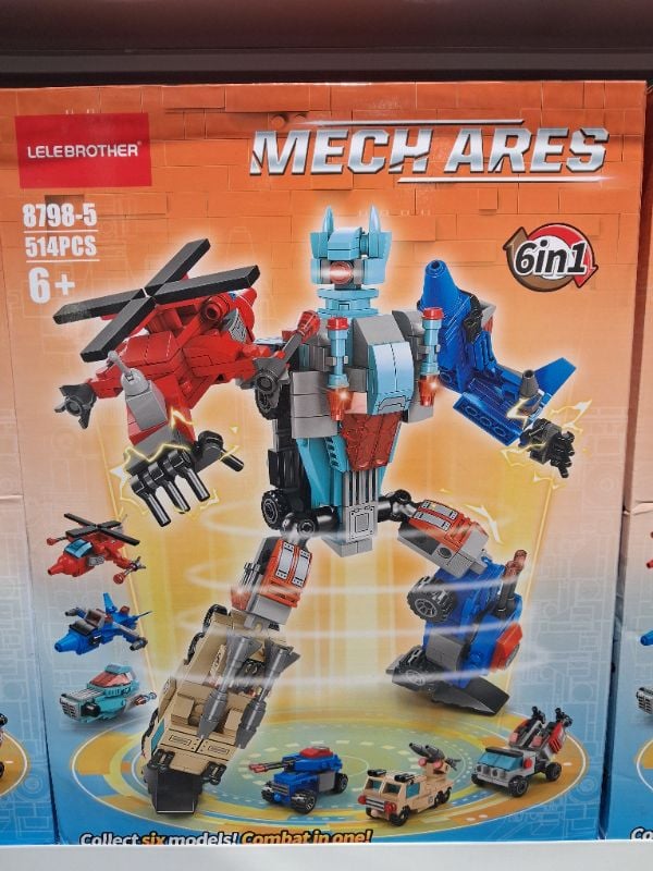 Mainan Blok Bangunan (Mecha/514 Pcs)