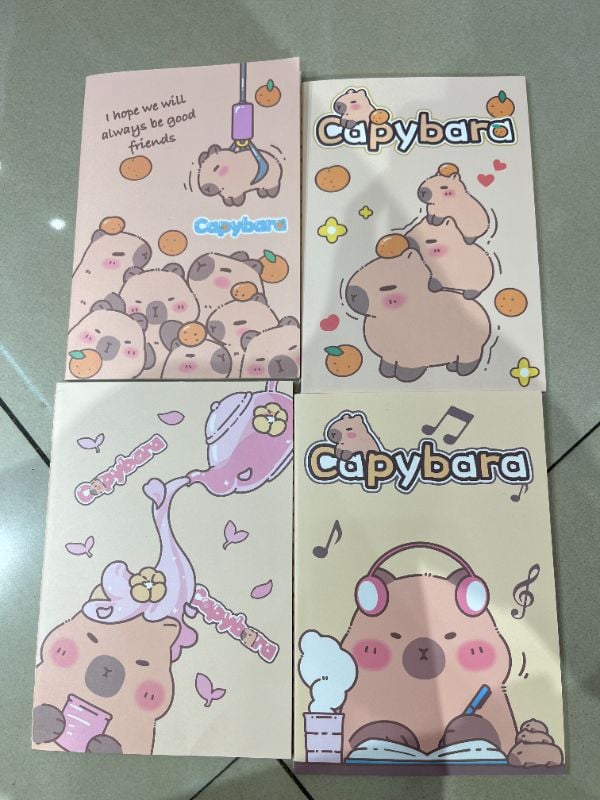 Buku Catatan Jahitan Kapibara A5