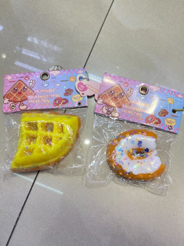 Mainan Pereda Stres yang Empuk (Makanan Manis)