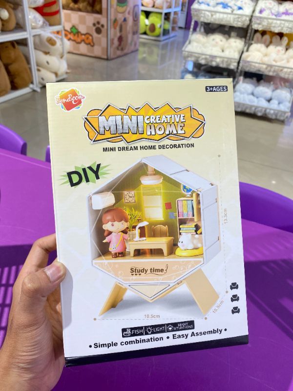 Set Bangunan DIY Pemimpi Kecil (Ruang Tamu)
