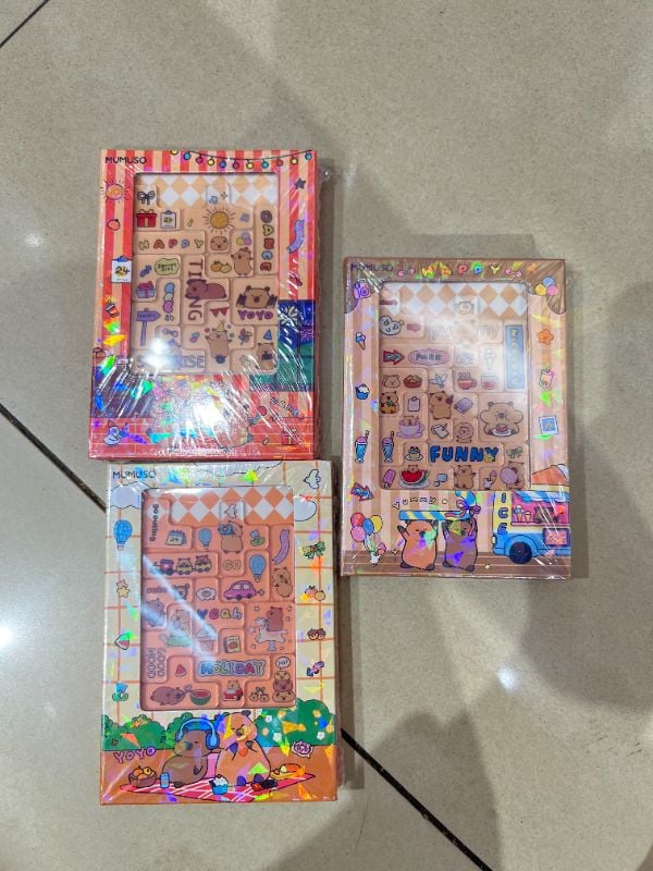 Buku Catatan Seru 'Dunia Kecil Kapibara' Tetris