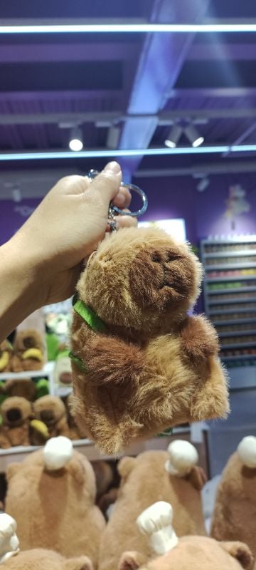 Gantungan cantolan kunci Capybara