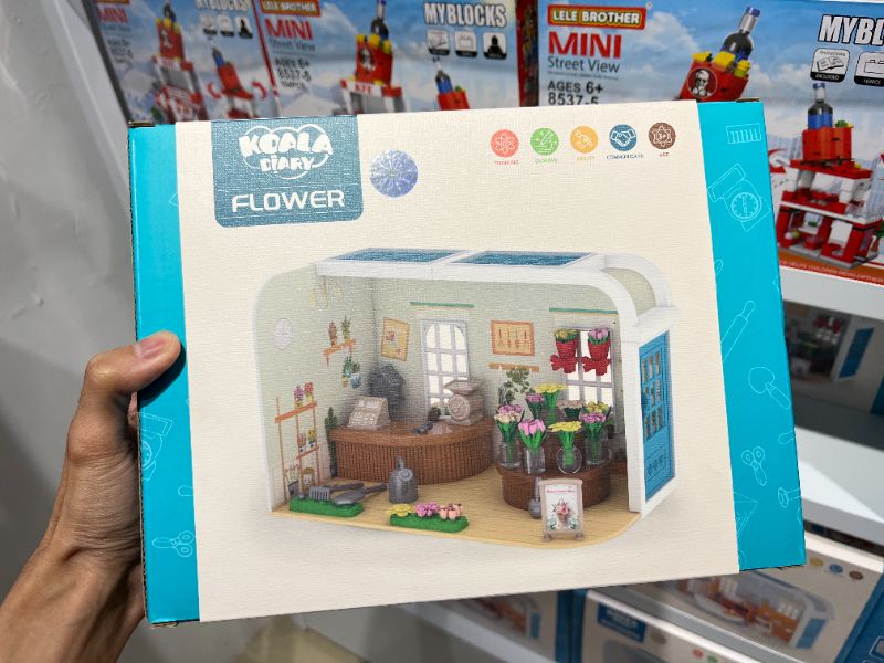 Set Bangunan DIY (Toko Bunga Sunlight)