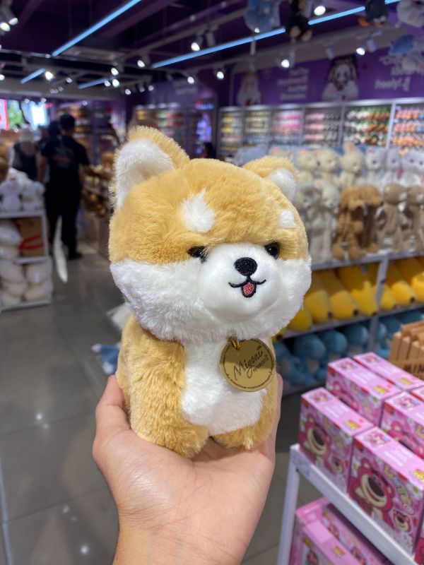 Boneka Anjing Shiba Menggemaskan 18CM