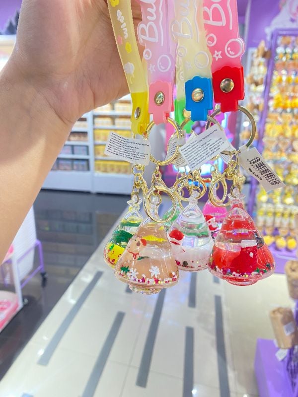 Gantungan Kunci Pasir Hisap Natal (Model A)