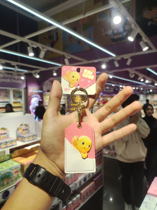 Gantungan kartu akses kulit naga Seri NAILONG original