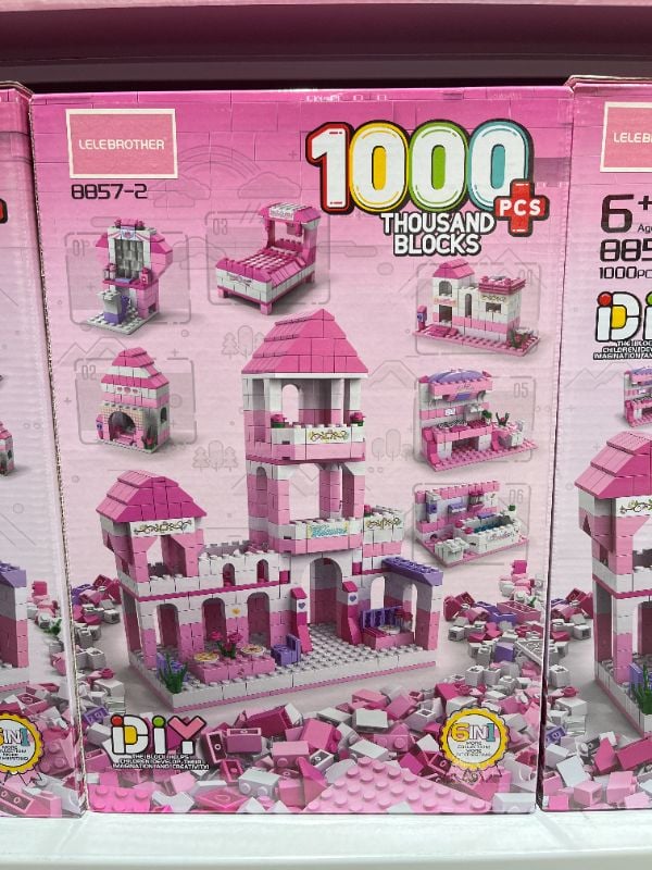 Mainan Blok Bangunan (Rumah Tuan Putri /1000 Pcs)