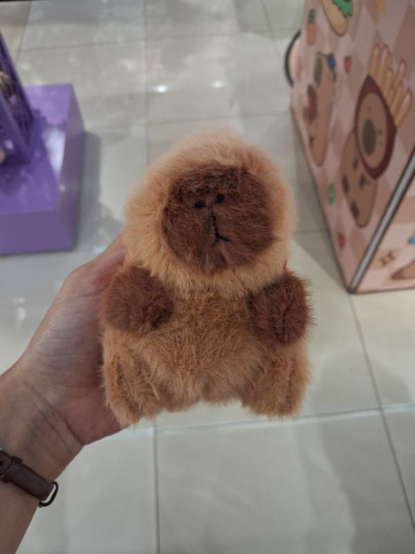 Liontin Gantungan Tas Kapibara (Kentang Goreng Ransel)