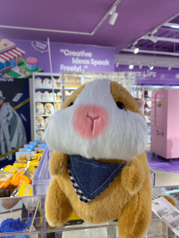 Boneka Guinea Pig 22cm - Coklat