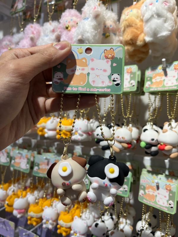 Liontin Gantungan Tas Mini (Anjing Kembar)