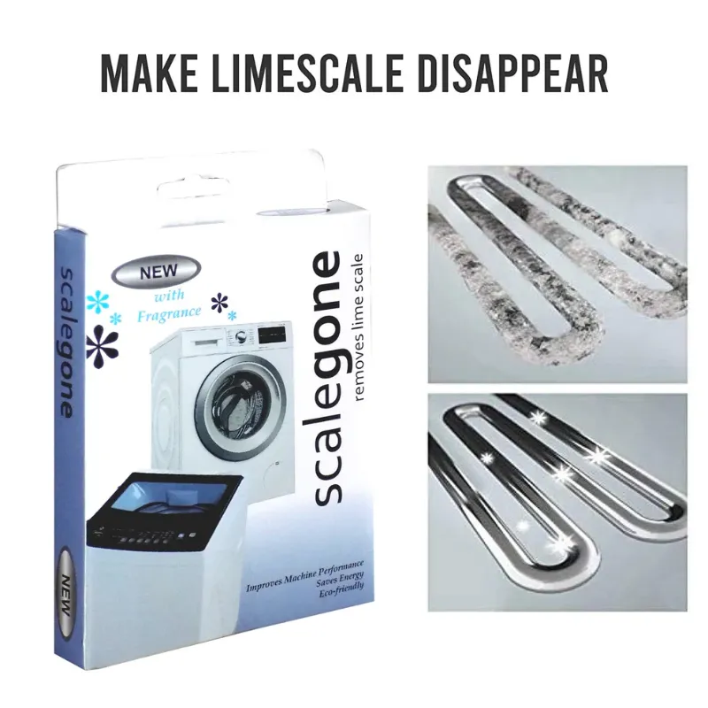 Washing Machine Descaling Powder with Fresh Fragrance – 100g | Removes Hard Water Scale | Improves Performance & Saves Power