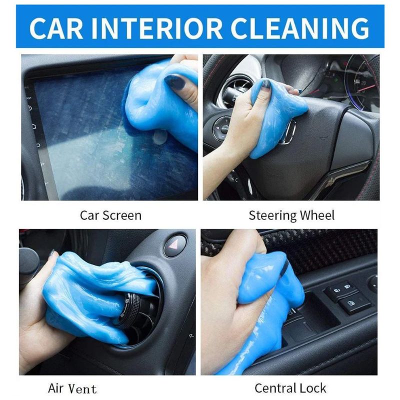 Super Clean Magic Gel Cleaner – Multi-Purpose Dust Cleaning Putty for Car Interior, Keyboard, Laptop & Electronics | Reusable Soft Gel Dust Remover