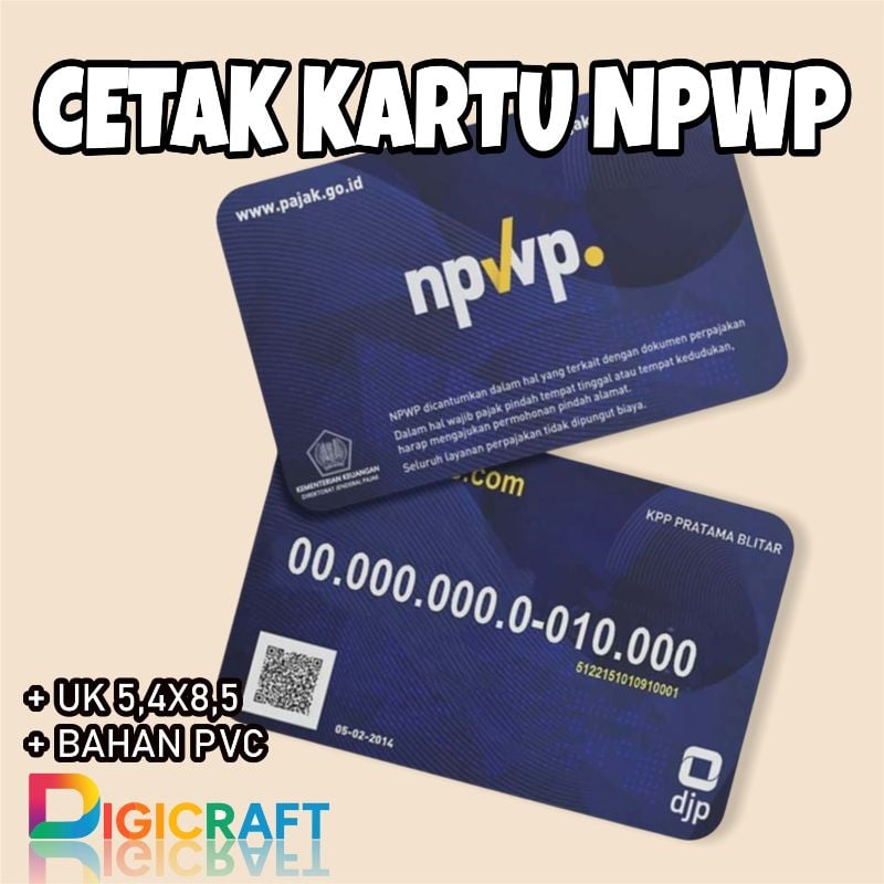 Cetak Kartu NPWP