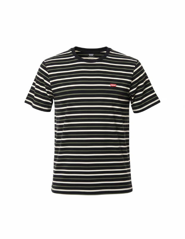 LEVI'S - Signature Striped Crewneck T-Shirt