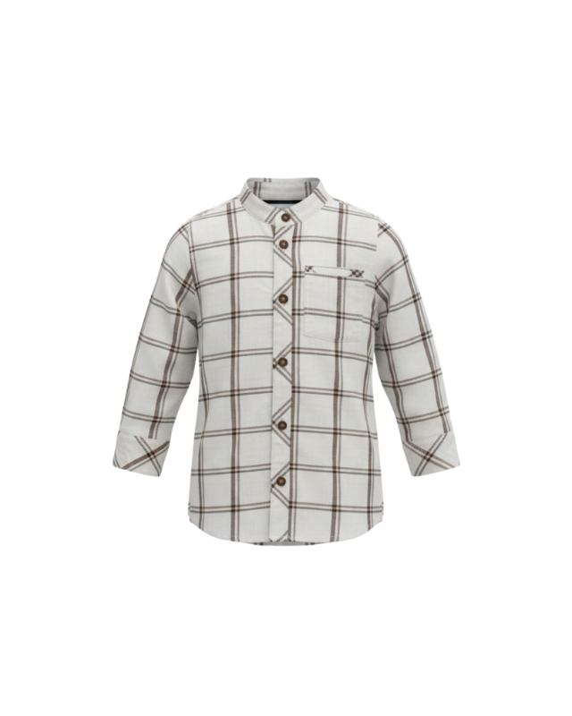 Pito Dito Boy -  Rustic Plaid Junior Shirt