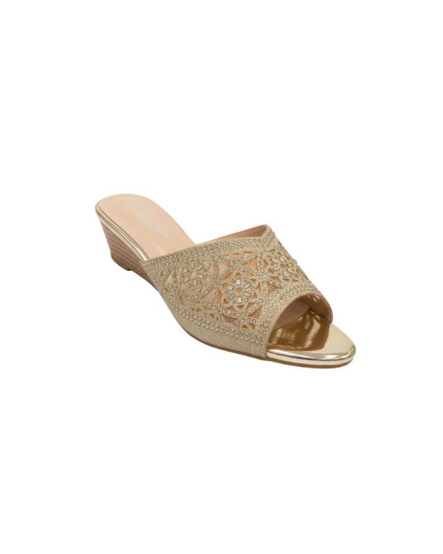 ST.MORITZ - Floral Laser-Cut Wedges