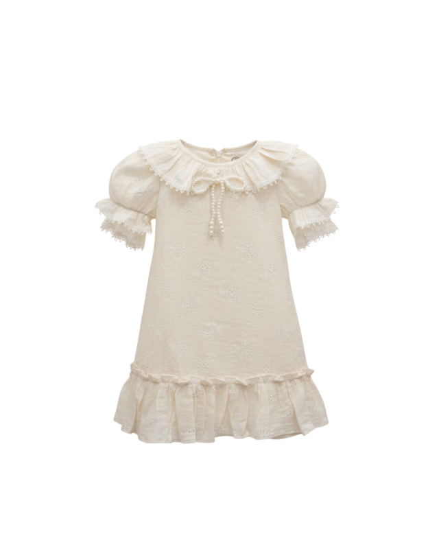 BALLOON - Victorian Pearl Lace Kids Dress