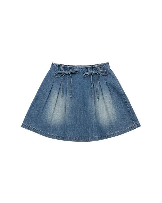 Nevada - Lipit Aplikasi Pita Celana Rok Anak Perempuan