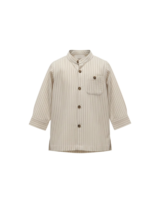 Pito Dito Boy - Cream Heritage Pinstripe Kurta