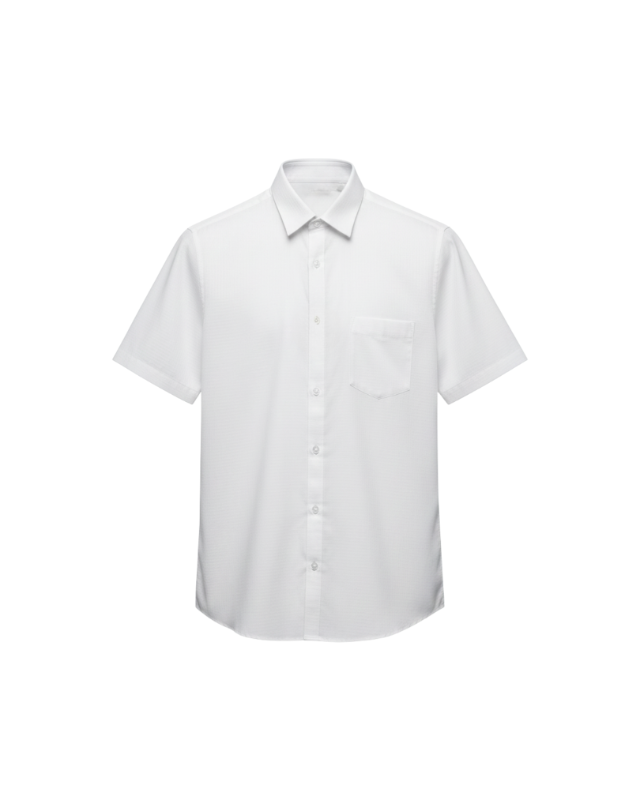 JOBB - Pure White Essential Short-Sleeve Shirt