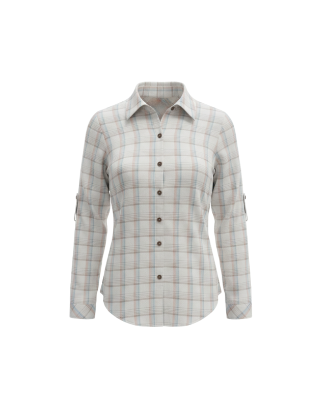 Exit - Classic Plaid Button-Down Shirt
