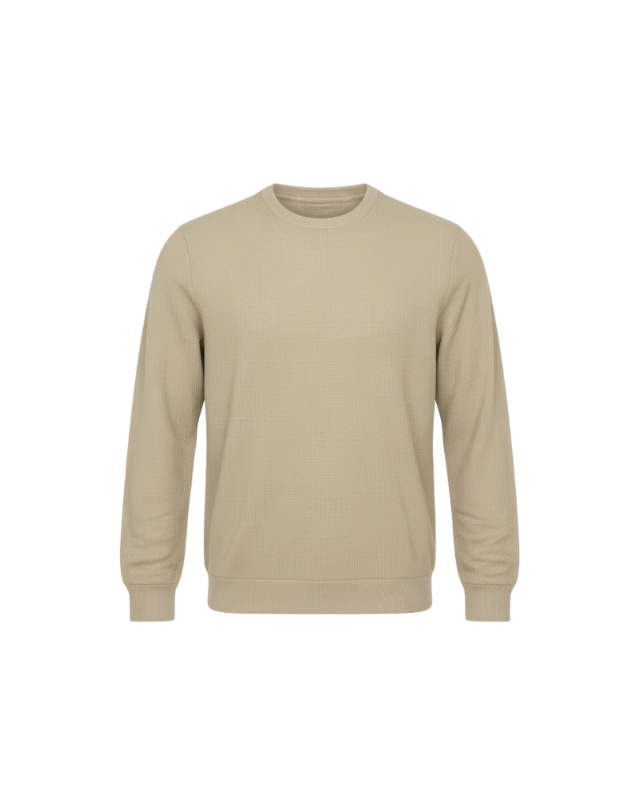 Cole - Texture Ami Sweater Pria