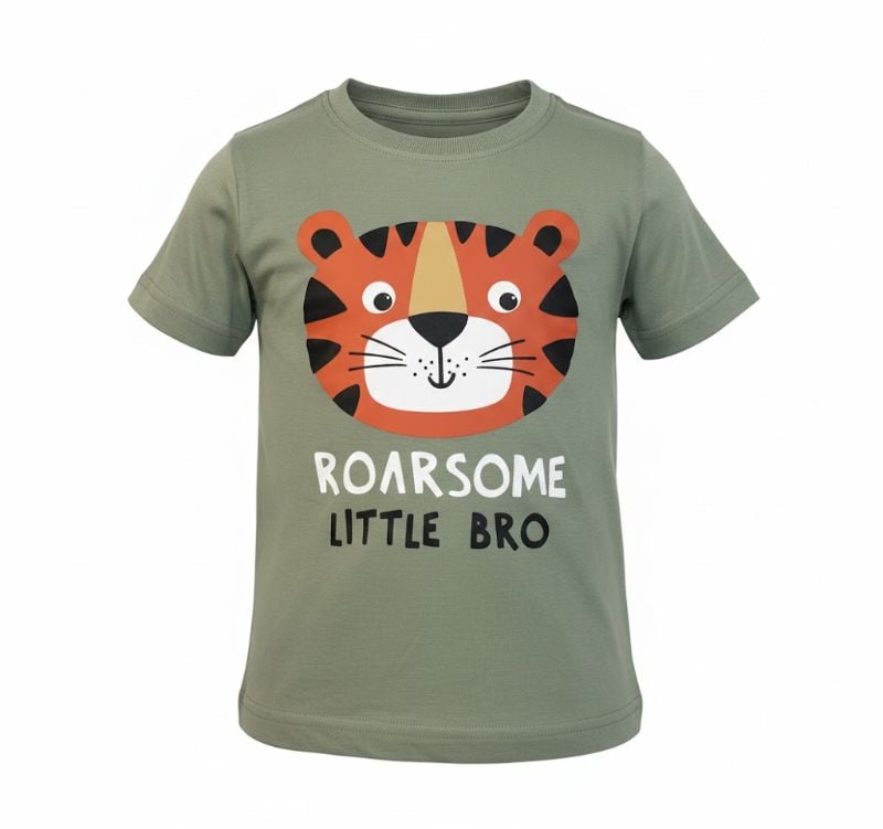LITTLE M -  SS T-SHIRT ROARSOME KIPS2517SS