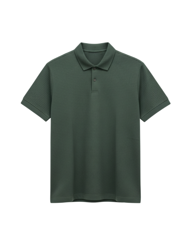 Cole - Solid Repeat Texture Kaos Polo Pria