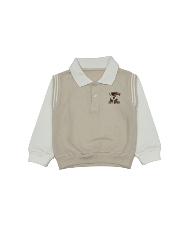 Little M - 2In1 Kerah Sweater Anak Perempuan