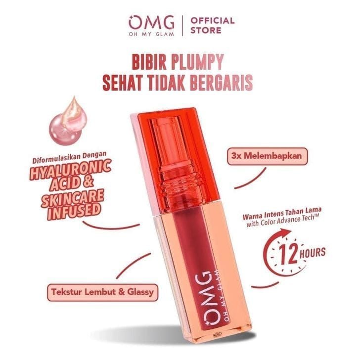 OMG Oh My Glam Glassy LIp Tint
