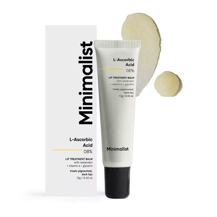 Minimalist 8% L-Ascorbic Acid Lip Brightening Balm