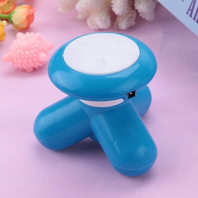 Zuha Acupressure Electric Mini Full Body Vibration Massager Mimo Mini Vibration Full Body Massager Slimming Body Massager For Pain Relief With USB Port, Multicolour
