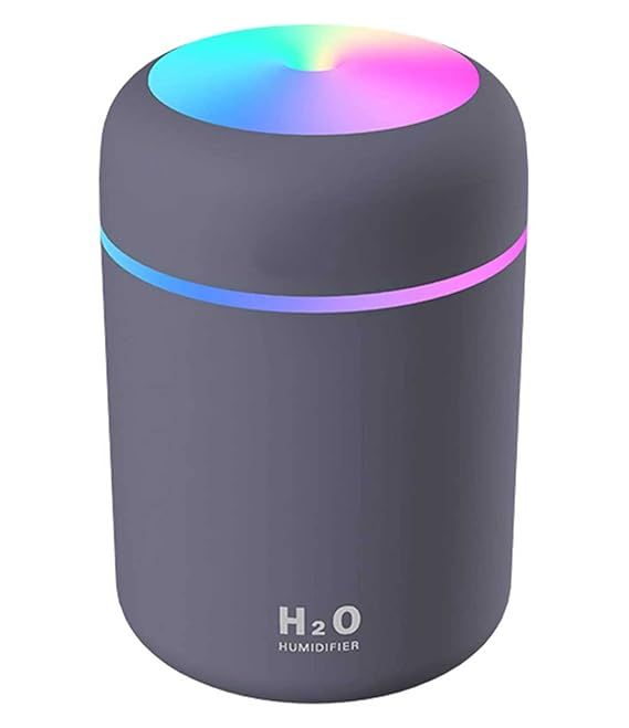 Zuha Humidifiers With Colorful Light For Room, Bedroom, Office, Car, 300 ML