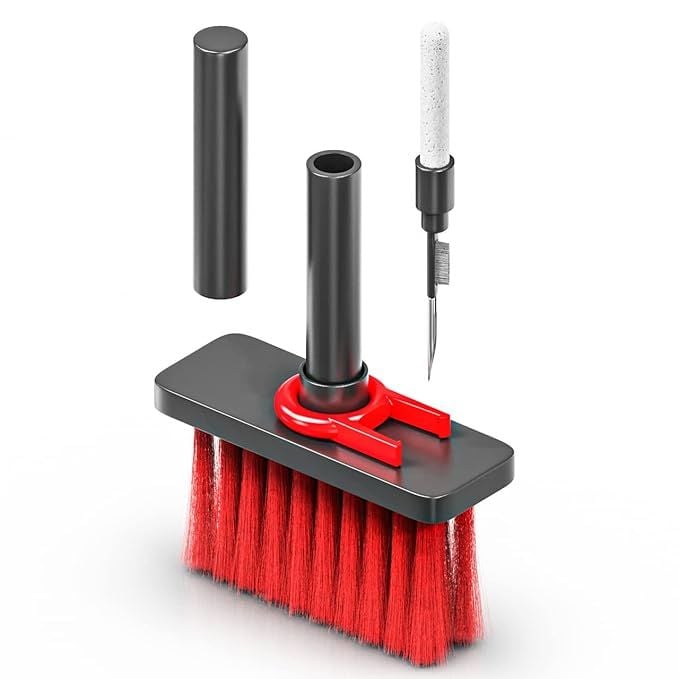 Zuha 5-in-1 Multi-Function Laptop Cleaning Brush/Keyboard Cleaning kit/Gadget Cleaning kit Gap Duster Key-Cap Puller for Laptop, Keyboard and Earphones
